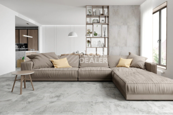 Vinilam Ceramo Stone 2,5 мм 91901 Адриатический Серый фото 5 | FLOORDEALER